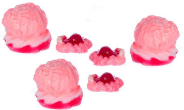 Cream Puffs, Assorted, 6pc