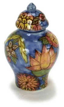 Ginger Jar, Blue Floral