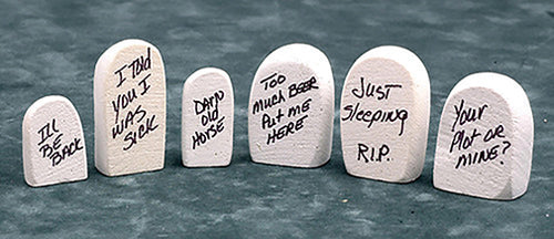 Tombstones, Assorted, 1pc