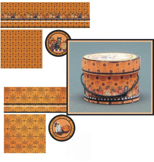 Hat Box Kit, Halloween Cat