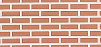 Brick Panel - Red Brick with White Mortar