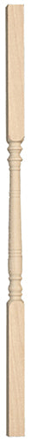 1/2" Scale Veranda Corner Post, 4pk