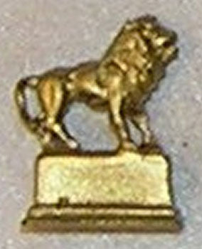 Lion Statue, Gold