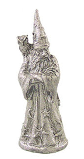 Wizard with Owl Statue