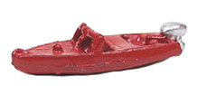 Toy Speed Boat, Red