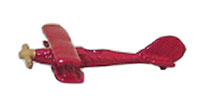 Toy Bi Plane, Red