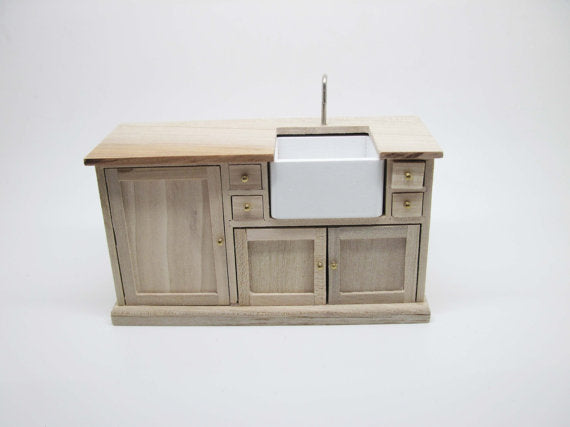 Country Sink Cabinet Unfinished