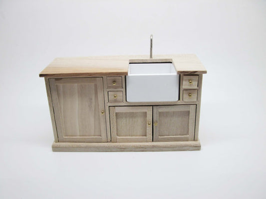 Country Sink Cabinet Unfinished