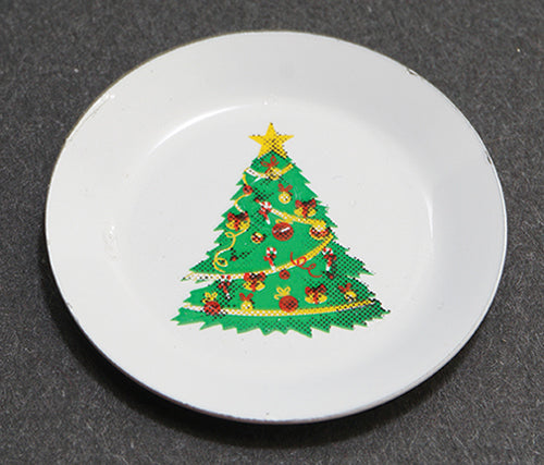 Christmas Plate, Tree