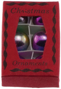 Christmas Ornaments in Box