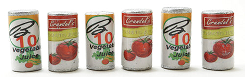 Food Cans, 6pc