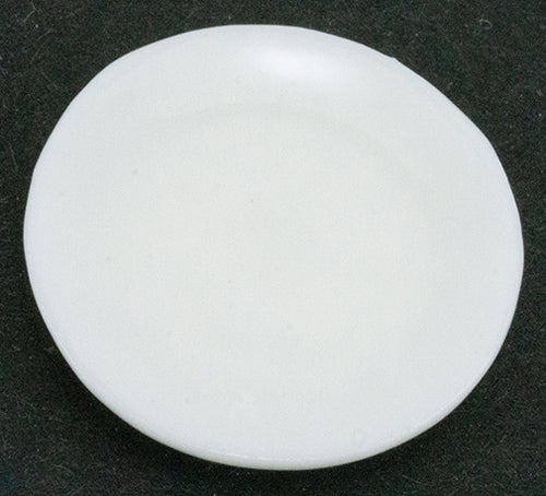 Porcelain Plate, White