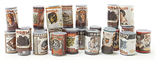 Country Store Grocery Cans, 24 pk