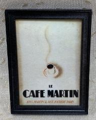 Black Framed Coffe Print