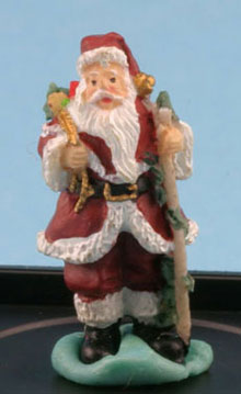 Traditional Santa Claus Figurine