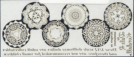 1/2" Scale Doilies, Laser Cut