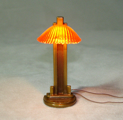 Bronze Clam Shell Lamp