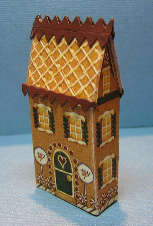 Lithograph House Kit, Gingerbread