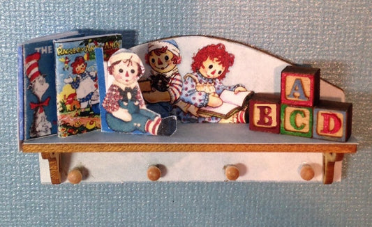 Raggedy Ann & Andy Shelf Kit