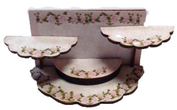 3 Tier Perfume Display Kit, Pink