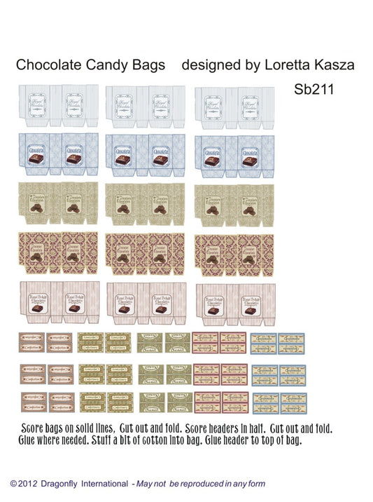 Chocolate Candy Bags Kit