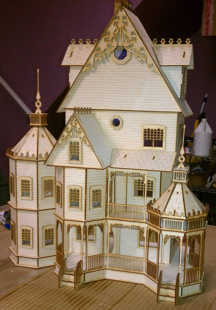 1/2" Scale Ashley Dollhouse Kit