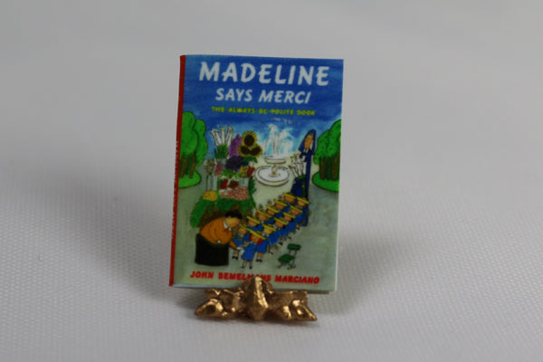 Book, Madeline Says Merci