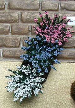 Garden Delights, Pink, Blue, White