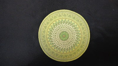 Rug, Round Traditional Geometric Design, #529