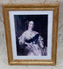 Queen Victoria in Gold Frame