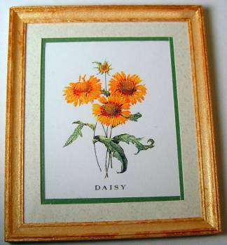 Redoute's Daisy Print