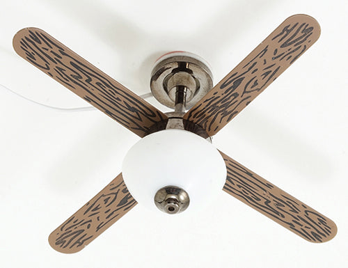 Ceiling Fan, Pewter, 1 Light