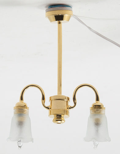 2-Arm Chandelier, Tulip