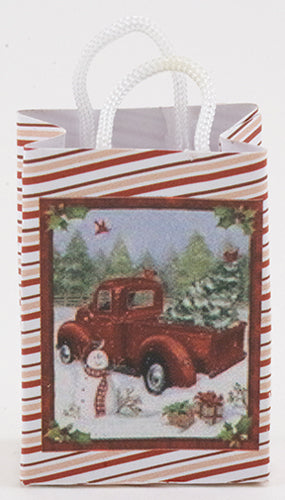 Christmas Shopping Bag, Truck