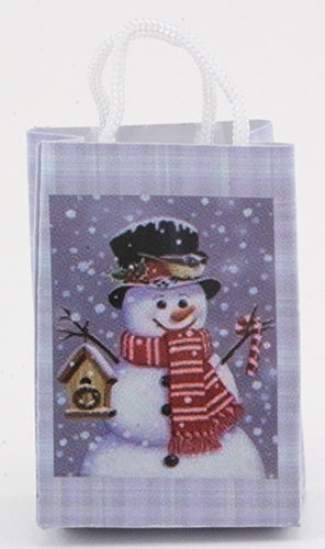 Christmas Shopping Bag, Snowman