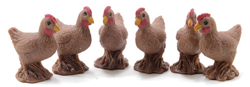 Brown Hen, 1pc