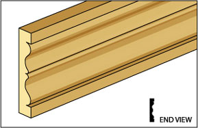 Door/Window Casing, 1/2" x 24"