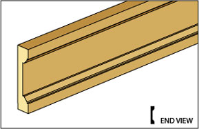 Door/Window Casing, 3/8"