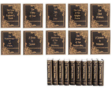 Book Set, Doyle, Sherlock Holmes, 10pc