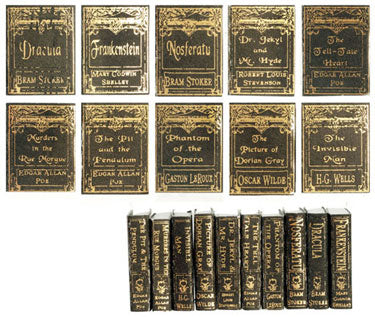 Book Set, Horror Classics, 10pc