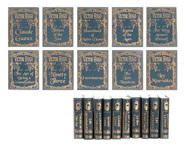 Book Set, Victor Hugo, 10pc