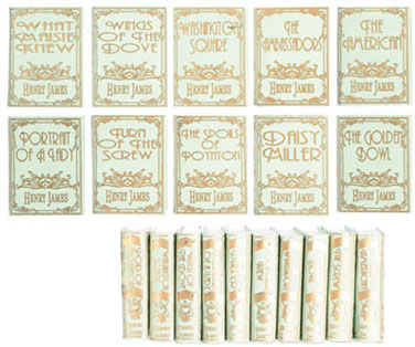 Book Set, James, Henry, 10pc