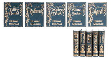 Book Set, Herman Melville, 5pc