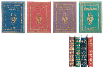 Book Set, Winnie The Pooh, 4pc – Miniature Designs, Inc.