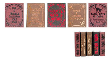 Book Set, Witch Humor, Set #1, 5pc