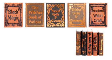 Book Set,Witch Reference #1, 5pc