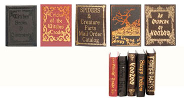 Books, Witch Reference, #2, 5pc