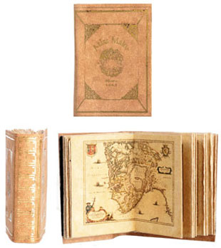 Book, Blau Atlas, 1661