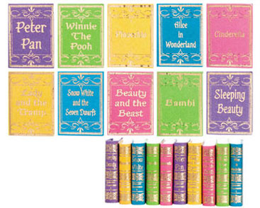 Book Set, Disney, 10pc