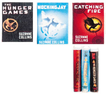 Books, Collins, Hunger Games, 3pc